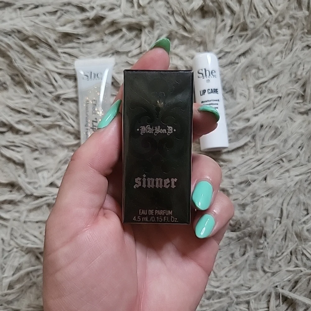 Beauty Bundle Kat Von D Sinner Lips Lip Oil Lip Balm ✨️💫